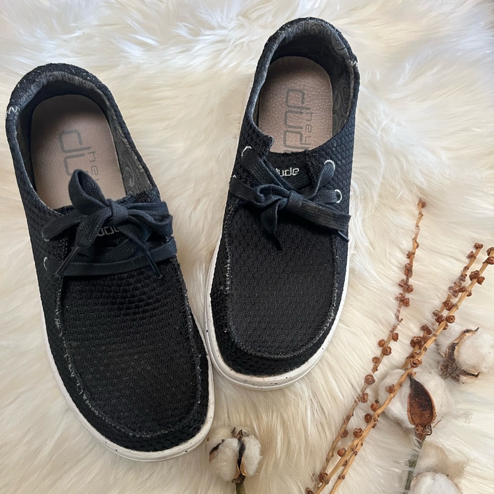 Hey Dude flip on Wendy shoes